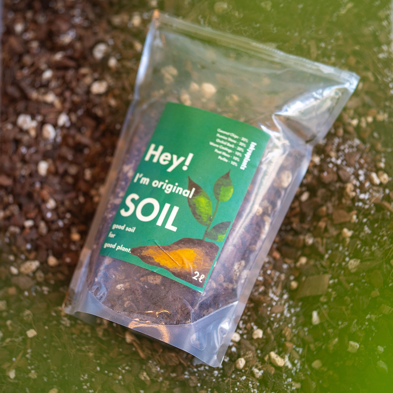 観葉植物の土『 I'm original SOIL 』